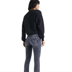 Mother High Waisted Rascal Slice Hem Jeans 28